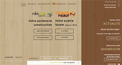 Desktop Screenshot of neoboisconstructions.fr